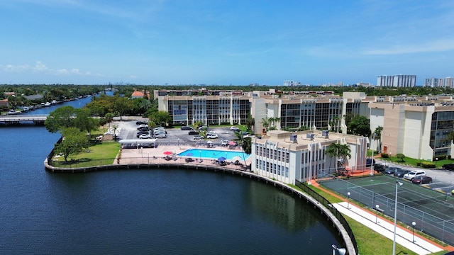 851 Three Islands Blvd Unit 102, Hallandale Beach, FL 33009 - drone / aerial view of a large body of water