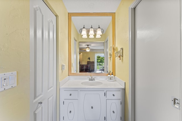 ensuite bathroom with vanity