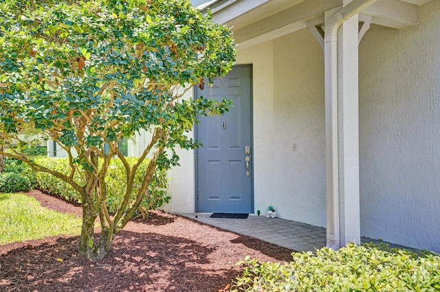 1842 Sandpiper Pointe Pl, Deerfield Beach, FL 33442 - view of exterior entry featuring stucco siding