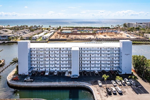 1536 SE 15th Ct Unit 107, Deerfield Beach, FL 33441 - bird's eye view of apartment complex and a nearby body of water