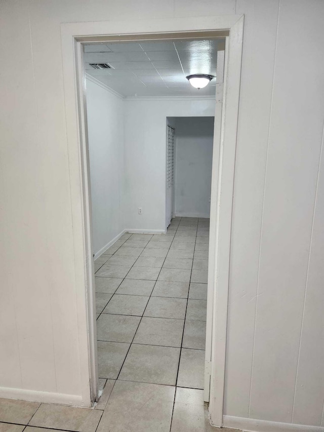 119 S Price St S, Lake Worth, FL 33461 - corridor featuring light tile patterned floors and baseboards