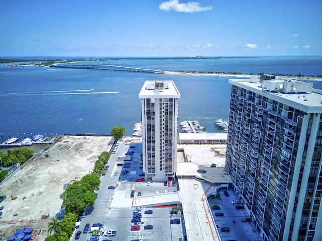 1865 Brickell Ave Unit A611, Miami, FL 33129 - bird's eye view of a nearby body of water and apartment complex / building