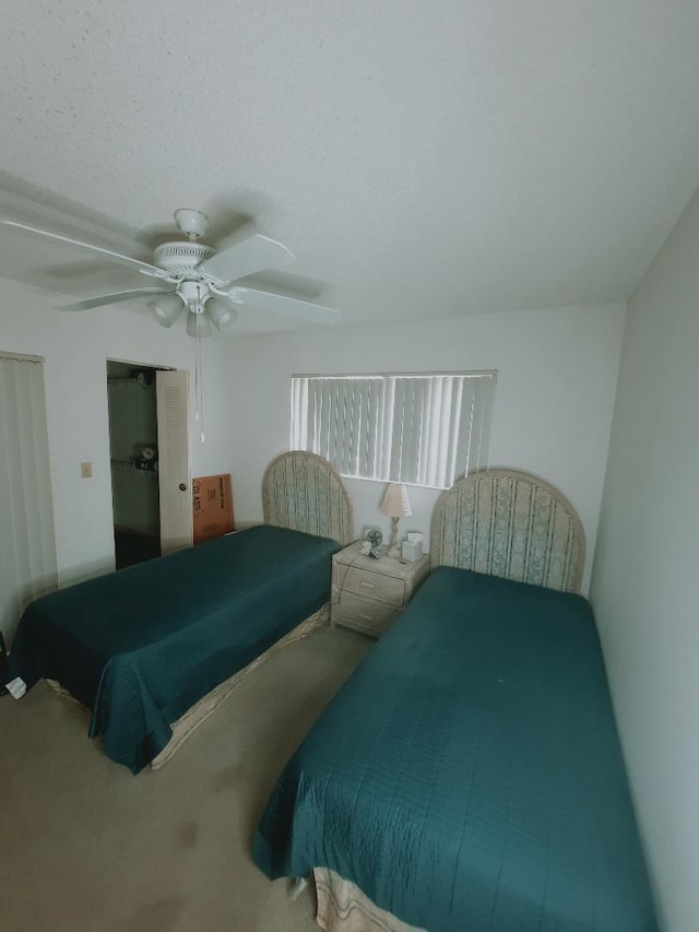15109 Ashland Dr Unit 307, Delray Beach, FL 33484 - bedroom with ceiling fan and a closet