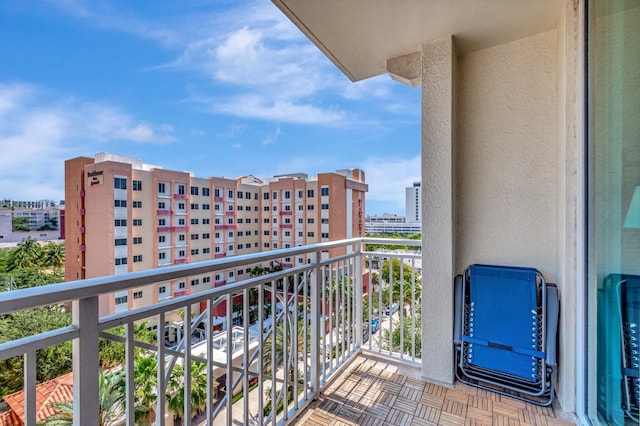 480 Hibiscus St Unit 709, West Palm Beach, FL 33401 - balcony with a city view