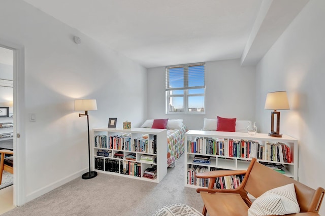 480 Hibiscus St Unit 709, West Palm Beach, FL 33401 - living area with carpet floors and baseboards