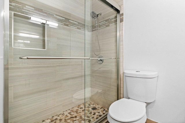 2920 SW 22nd Cir Unit C2, Delray Beach, FL 33445 - full bathroom with toilet and a shower stall