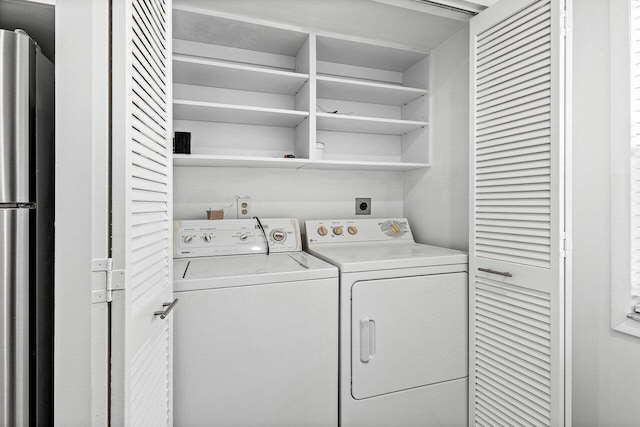 2920 SW 22nd Cir Unit C2, Delray Beach, FL 33445 - laundry room with separate washer and dryer