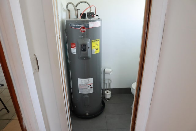 utilities featuring electric water heater