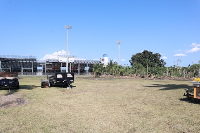 view of parking