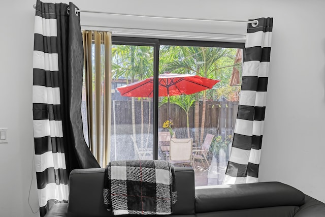 dining space with healthy amount of natural light