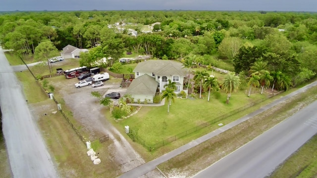 15511 63rd Pl N, Loxahatchee, FL 33470 - aerial view of property and surrounding area with a forest