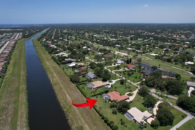 5211 SW Bimini Cir N, Palm City, FL 34990 - view of property location featuring a large body of water and nearby suburban area