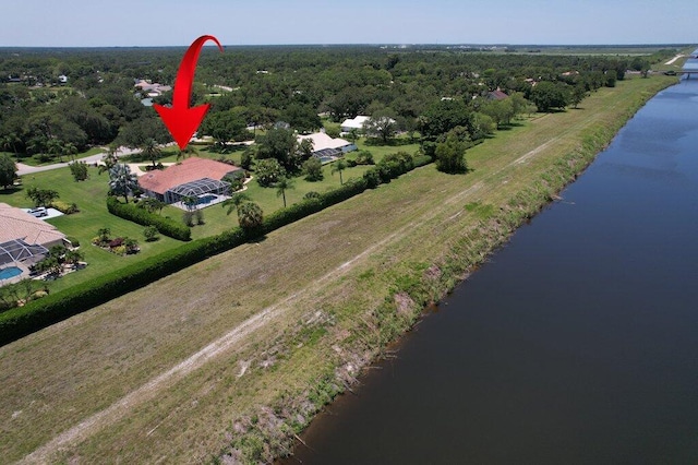 5211 SW Bimini Cir N, Palm City, FL 34990 - aerial overview of property's location featuring a nearby body of water