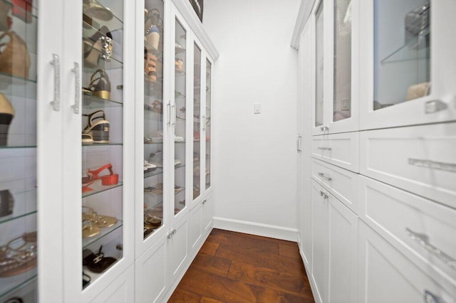 5211 SW Bimini Cir N, Palm City, FL 34990 - spacious closet with dark wood finished floors