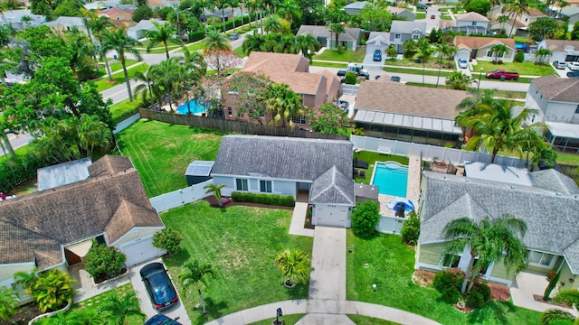 9794 Ridgecreek Rd, Boca Raton, FL 33496 - aerial view of residential area featuring a pool