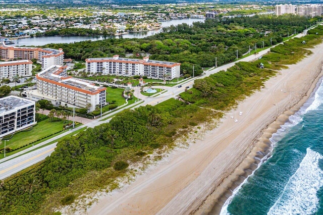 2871 N Ocean Blvd Unit M334, Boca Raton, FL 33431 - drone / aerial view of a large body of water and apartment complex / building
