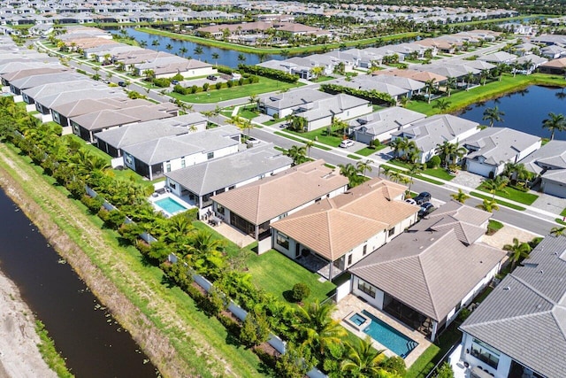 9333 Mountain Pine Grv, Boynton Beach, FL 33473 - aerial perspective of suburban area with a large body of water