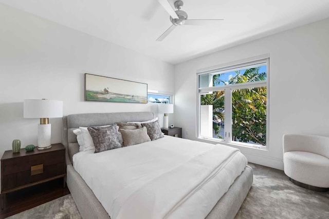 120 N Gordon Rd Share A, Unit Share A, Fort Lauderdale, FL 33301 - bedroom with ceiling fan