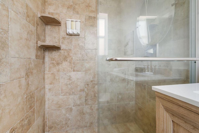 1445 Cindy Dr, Lake Worth Beach, FL 33461 - full bath featuring a shower stall and vanity