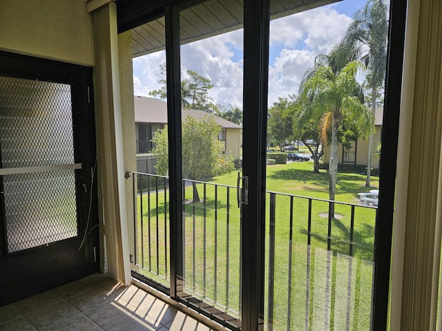 view of doorway