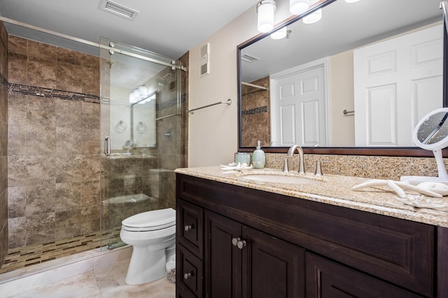 7290 Kinghurst Dr Unit 607, Delray Beach, FL 33446 - full bath with vanity and a shower stall