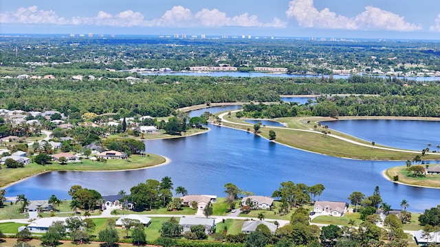 3204 SE Otis Ln, Port Saint Lucie, FL 34984 - drone / aerial view of a large body of water