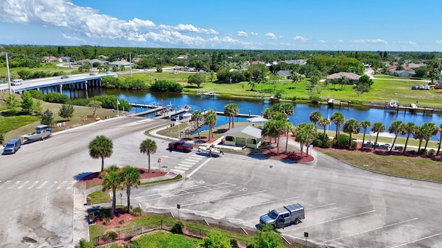 3204 SE Otis Ln, Port Saint Lucie, FL 34984 - bird's eye view of a nearby body of water and a tree filled landscape