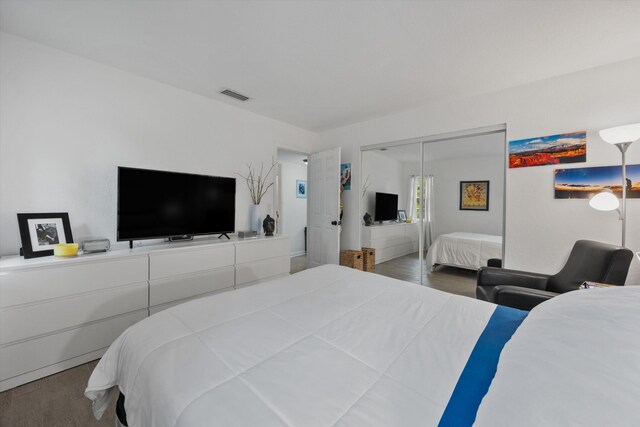12389 186th St N, Jupiter, FL 33478 - bedroom with wood finished floors and a closet