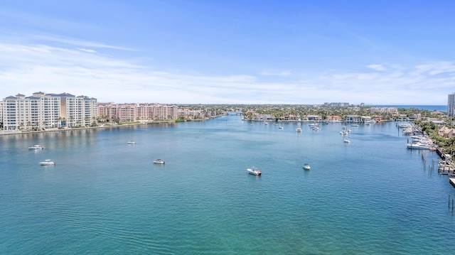 901 E Camino Real Unit 5C, Boca Raton, FL 33432 - water view with nearby urban area