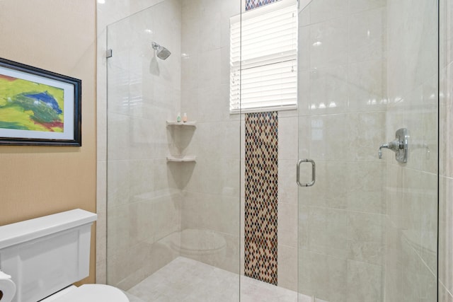 6028 Curie Pl, Palm Beach Gardens, FL 33418 - full bath featuring a stall shower and toilet