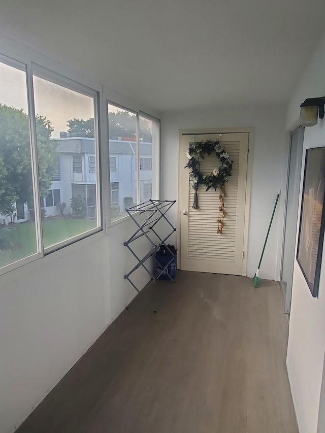 3160 Lake Osborne Dr Unit 201, Lake Worth, FL 33461 - unfurnished sunroom featuring healthy amount of natural light