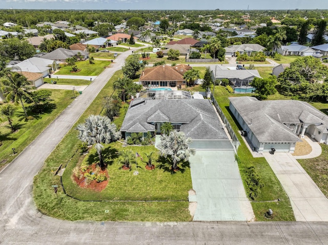 2720 SE Kern Rd, Port Saint Lucie, FL 34984 - aerial perspective of suburban area