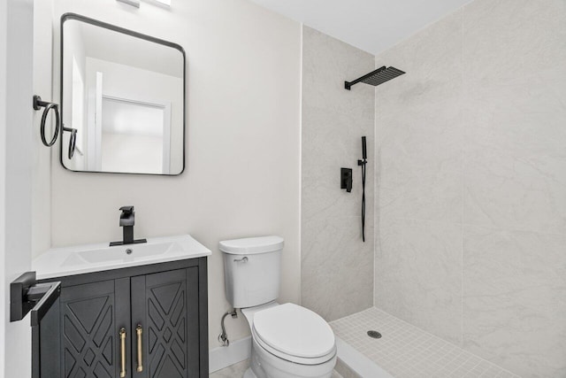 4498 NW 2nd Ave, Boca Raton, FL 33431 - bathroom with toilet, tiled shower, and vanity