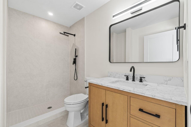 4498 NW 2nd Ave, Boca Raton, FL 33431 - bathroom with toilet, vanity, and a tile shower