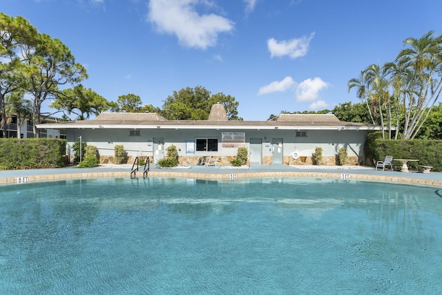 view of community pool