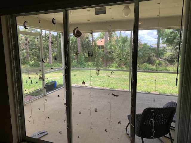 1472 SW Melrose Ave, Port Saint Lucie, FL 34953 - unfurnished sunroom featuring plenty of natural light