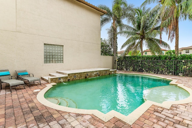 4205 Artesa Dr, Boynton Beach, FL 33436 - view of pool featuring a fenced backyard and a patio area