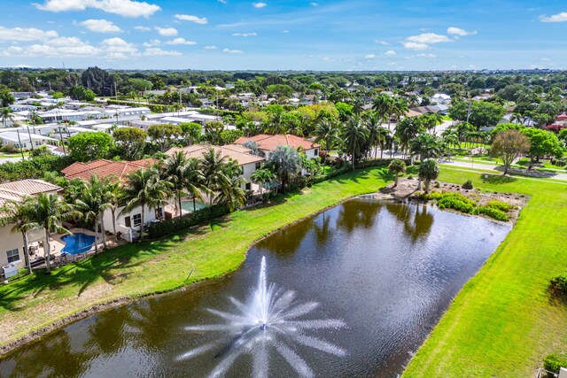 4205 Artesa Dr, Boynton Beach, FL 33436 - aerial perspective of suburban area with a nearby body of water