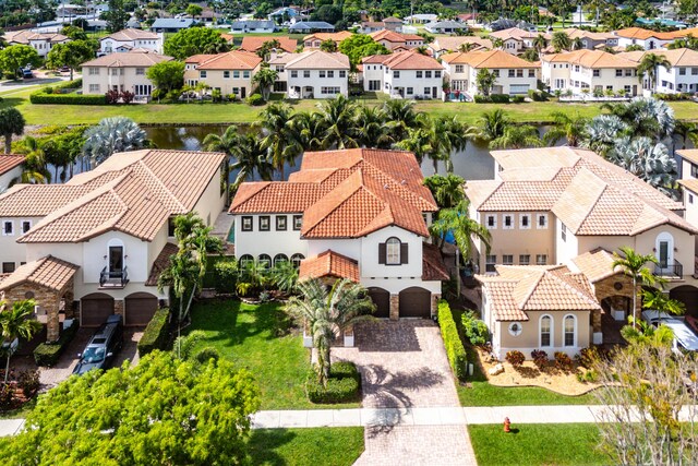 4205 Artesa Dr, Boynton Beach, FL 33436 - aerial view of residential area with a large body of water
