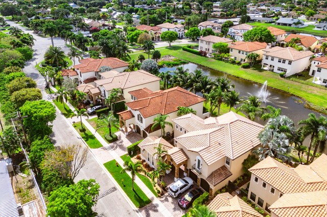 4205 Artesa Dr, Boynton Beach, FL 33436 - aerial view of residential area featuring a nearby body of water