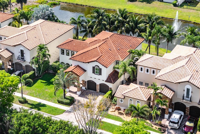 4205 Artesa Dr, Boynton Beach, FL 33436 - aerial perspective of suburban area featuring a large body of water