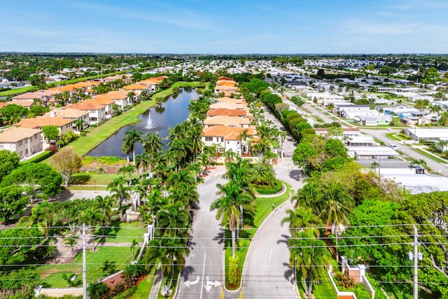 4205 Artesa Dr, Boynton Beach, FL 33436 - aerial perspective of suburban area featuring a large body of water