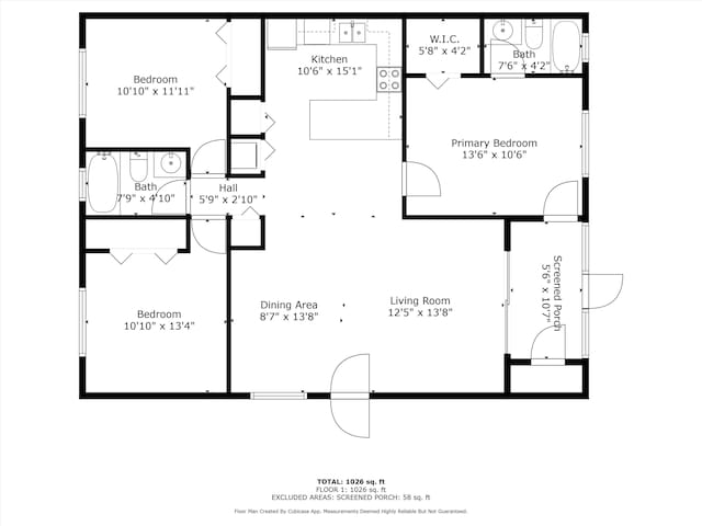 210 SE Village Dr Unit 210, Port Saint Lucie, FL 34952 - home floor plan