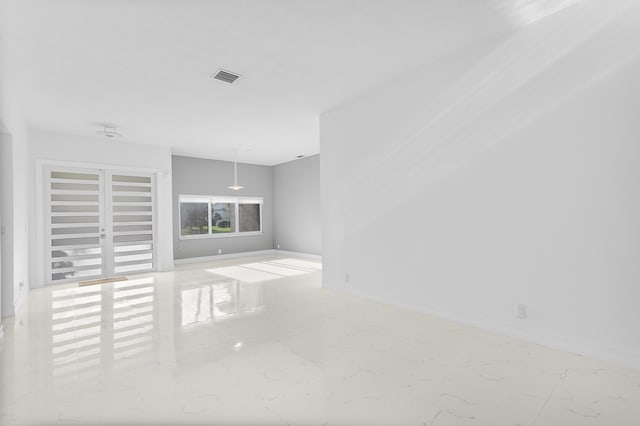 5320 SW 199th Ave, Pembroke Pines, FL 33332 - unfurnished room featuring marble tiled flooring and baseboards