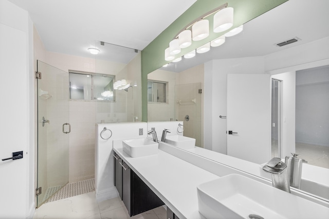 5320 SW 199th Ave, Pembroke Pines, FL 33332 - full bathroom with a shower stall and double vanity