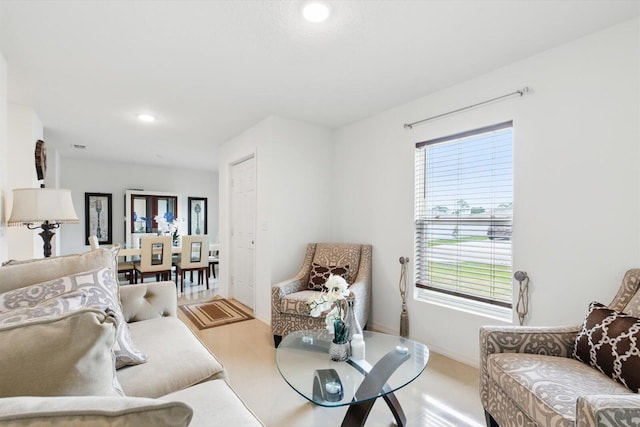 482 NW Fairfax Ave, Port Saint Lucie, FL 34983 - living area featuring recessed lighting