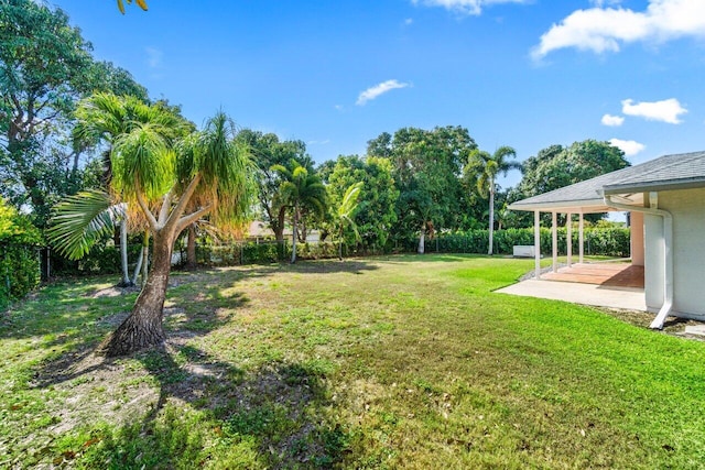 22 Pepperwood Ct, Boynton Beach, FL 33426 - view of yard with a patio