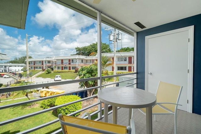 3160 Lake Osborne Dr Unit 211, Lake Worth Beach, FL 33461 - view of sunroom