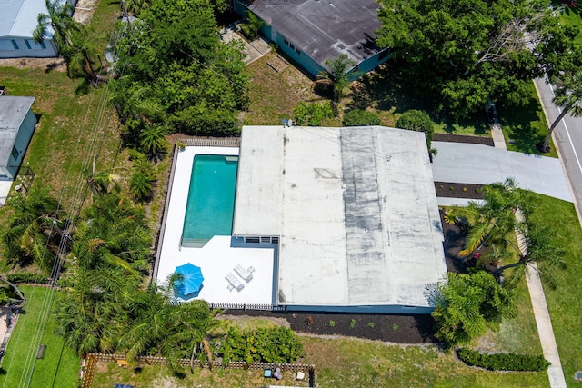 3056 SE Morningside Blvd, Port Saint Lucie, FL 34952 - aerial view of a pool area