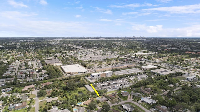 aerial view of property and surrounding area